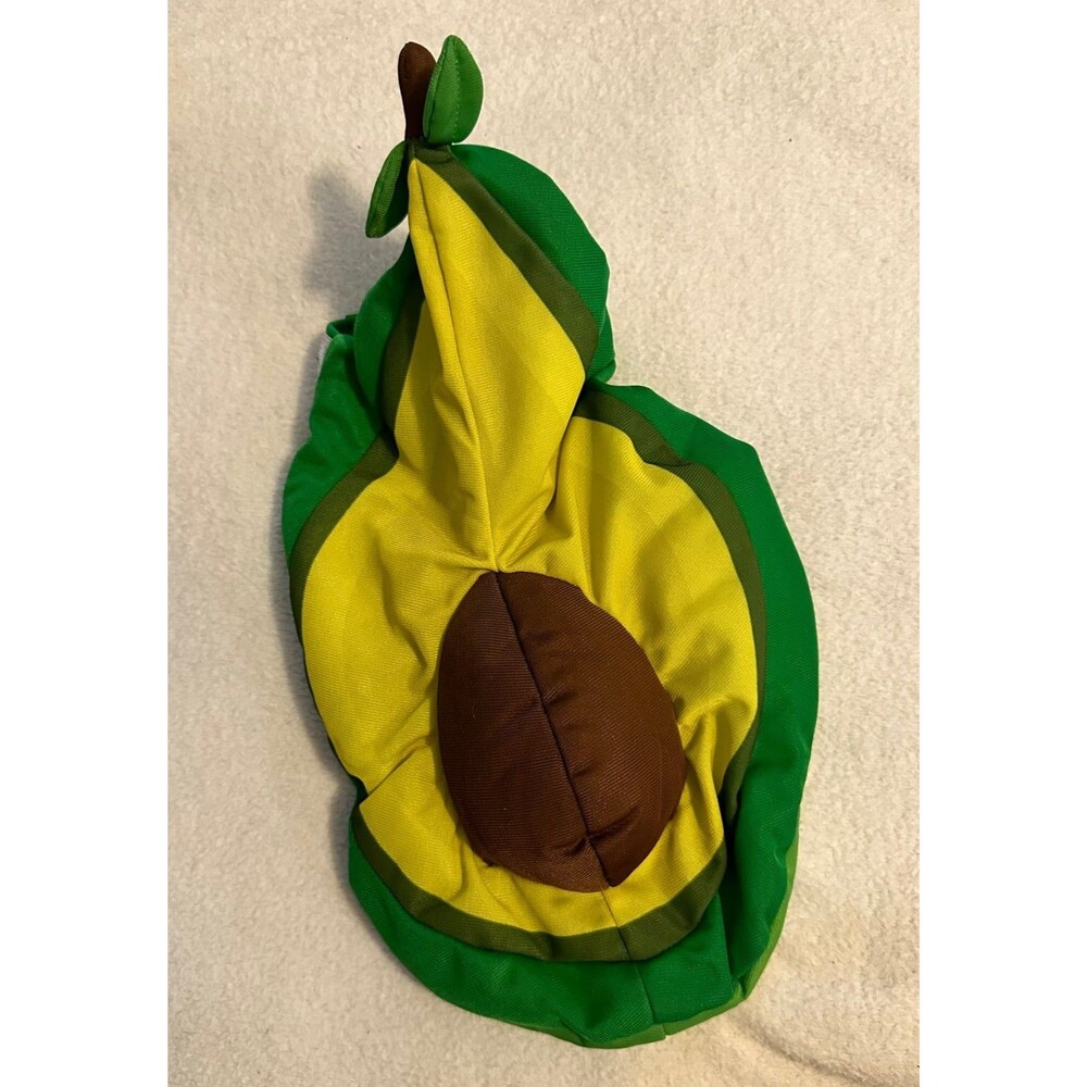 Avocado Dog Costume Green Hooded Pet Halloween Costume